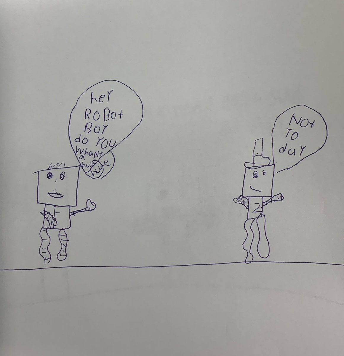 msamandareda's tweet photo. It was so awesome having author @JessieSima at @MTPSFairview today! Thank you for sharing your stories and showing us how you make your illustrations! #FVFirsties were so inspired that they spent recess making their own robot books! #MTPSPride #FVfocused @PtoFairview https://t.co/q18ljDJq0a