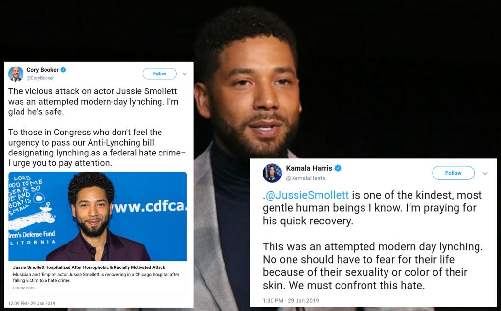 FredForTrump's tweet photo. π
#MAGA πΊπΈ
#Smollett #smollethoax
#JussieSmollett #LockHimUp
#LockJussieUp
Media silent?
How about @KamalaHarris, @CoryBooker, @RepMaxineWaters, @aoc, and @Alyssa_Milano
Jussie Smollett indicted on 16 felony counts following Chicago attack allegations
https://t.co/NNDMBprfcP https://t.co/pNN46mWmWp