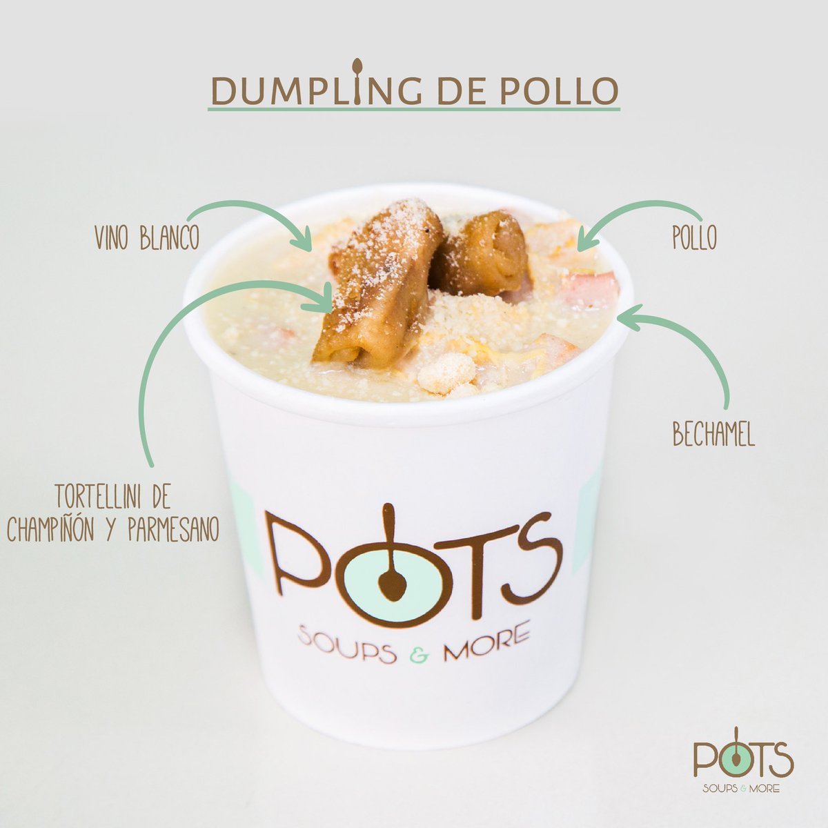 MexPots's tweet photo. Esta es nuestra sopa Dumpling de Pollo, simplemente deliciosa 🍲 Ingredientes: vino blanco | tortellini de champiñon y parmesano | pollo | bechamel
#quierosopa #potsmex #potsmx #pots #foodpornmx #comfortfoodmx #fastcasual #fastcasualmexico #chunkygoodnessmx #potspolanco https://t.co/2prUWv2KHh