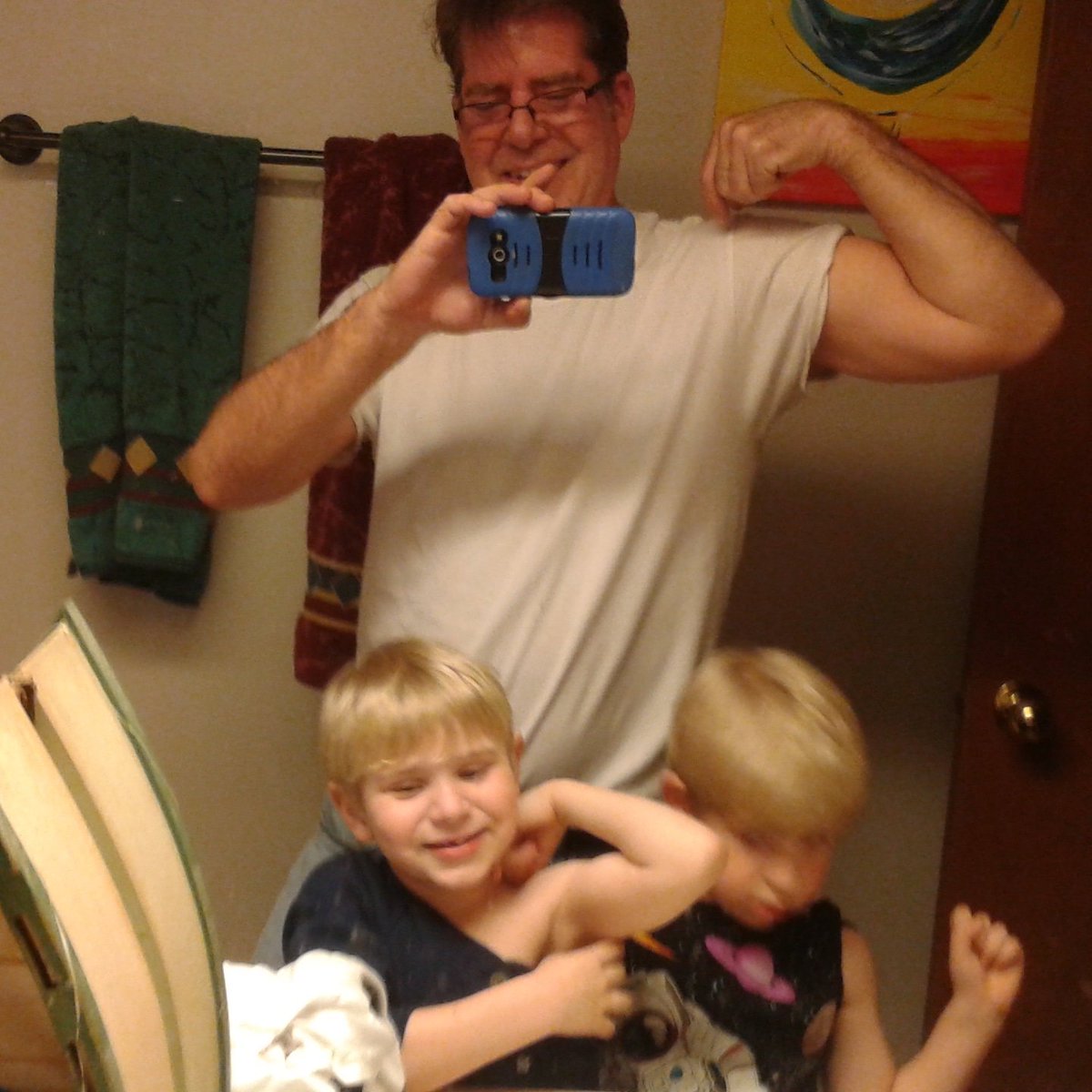 augiebuttinelli's tweet photo. #twins #toddlers #toddlerlife #stayathomedad #toddlertraining #love #myboys #middleageman #bestrong #musclemilk #weighttraining #keepmoving #leadbyexample https://t.co/AJbOsjZerX