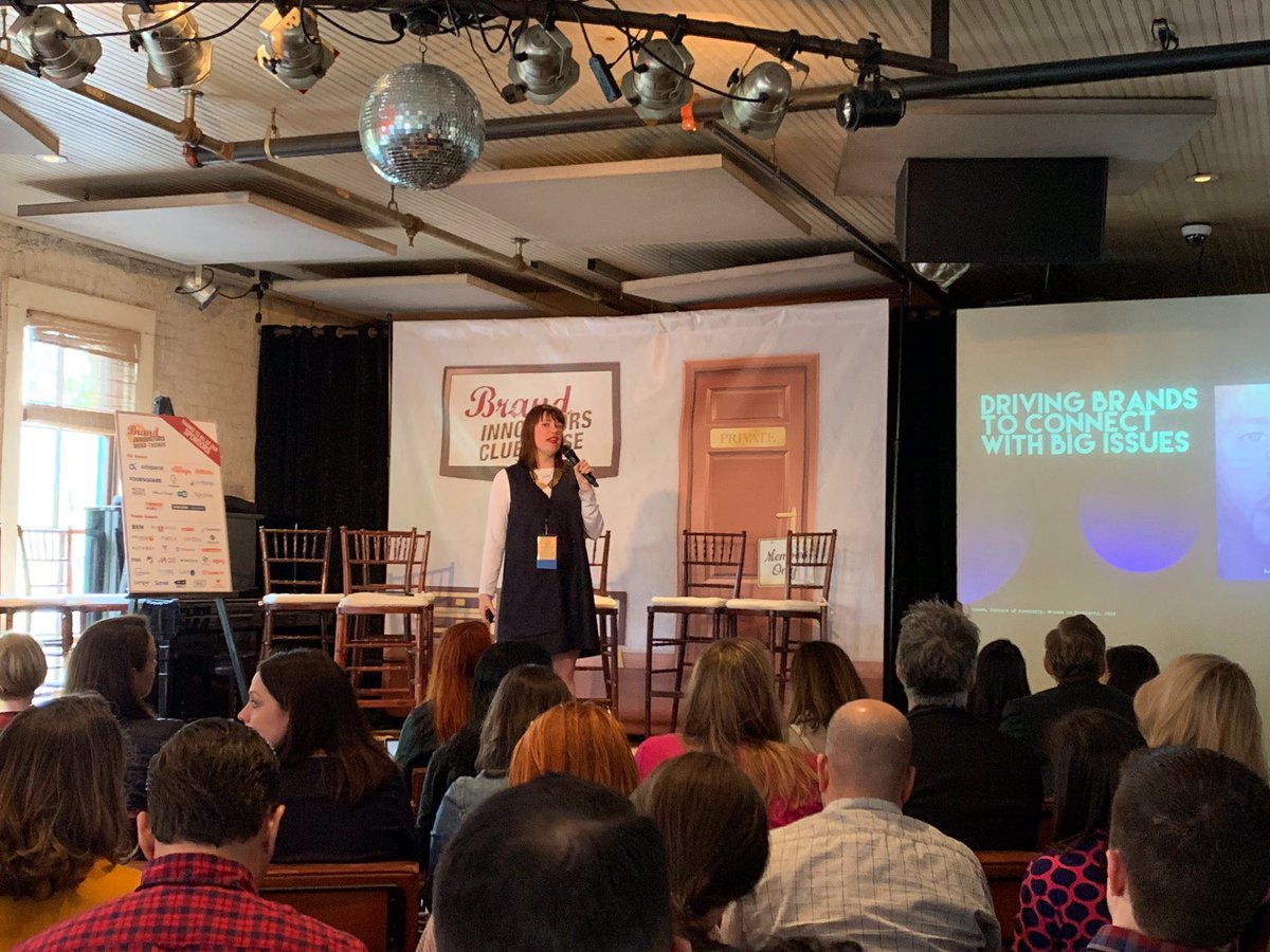 mkdazzle's tweet photo. Great time sharing insights into how brands make an impact in culture @Brand_Innovator @sxsw ! https://t.co/jQ6KMnAnDk