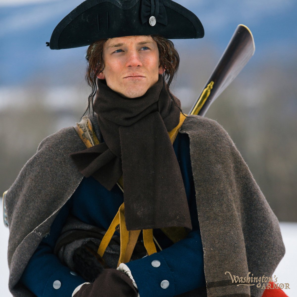 GWArmor's tweet photo. Introducing William Millina as George Washington on @washingtonsarmor #casting #washingtonsarmor #tammylaneproductions #georgewashington 
📸 by @SaraBurnsPhotos @TLPcapernaum https://t.co/6VqArD8C4I