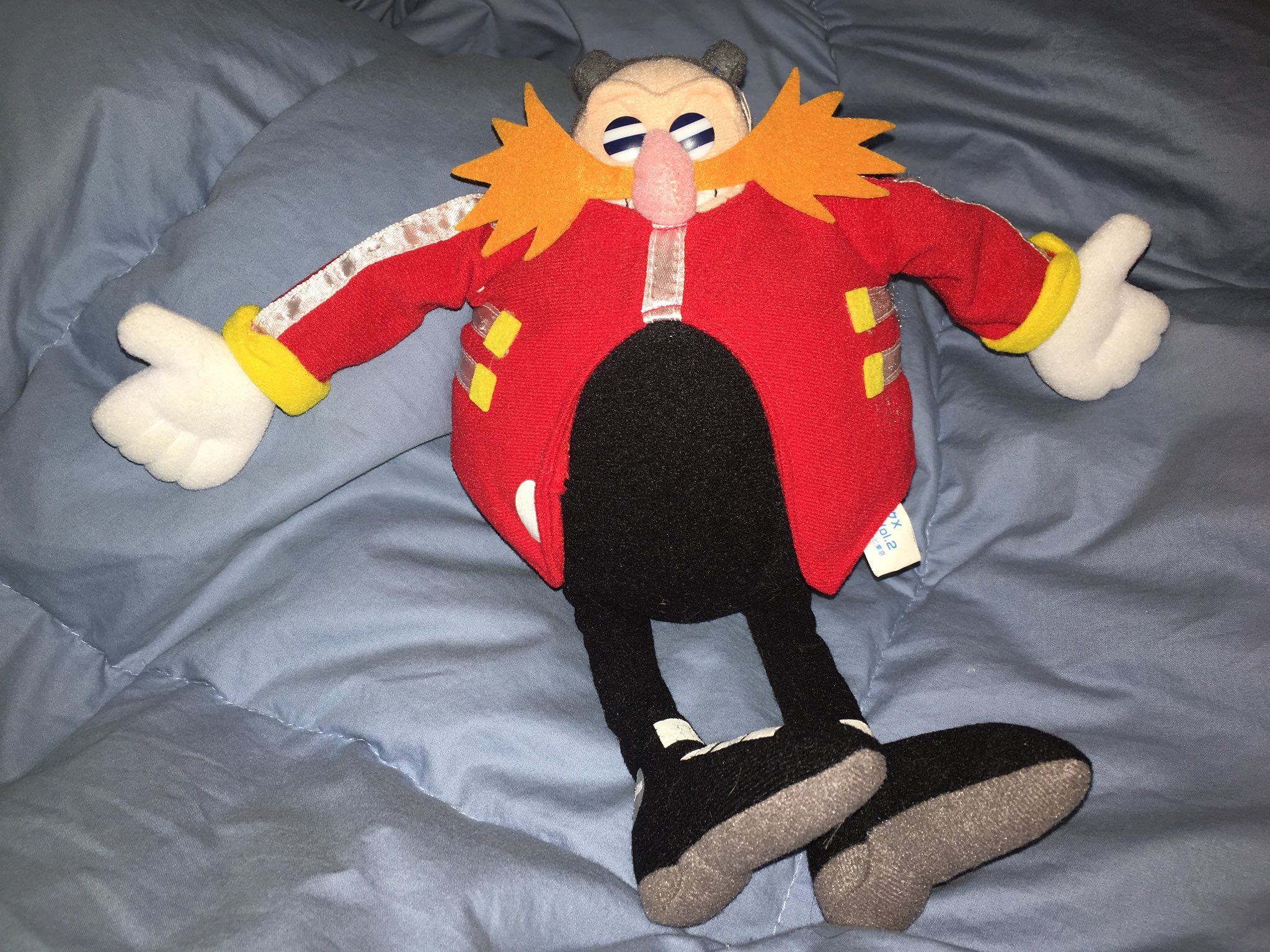 sonic x dr eggman plush