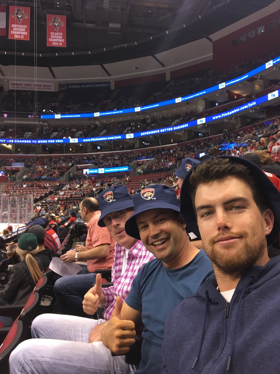 AnnabelVose's tweet photo. LETS GO PANTHERS! Repping the free hats @FloPanthers  #OneTerritory #JELVIS https://t.co/HMgJcXvvwK