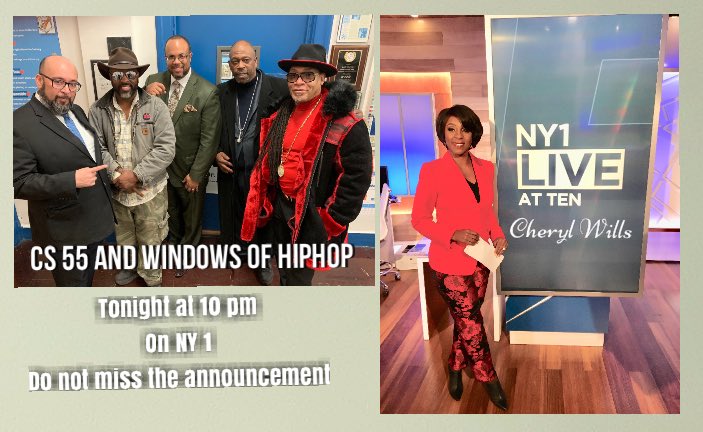 cherylwillsny1's tweet image. Tonight on @NY1 #liveatten @GrandmasterCaz @TorresRealTalk @GrandmasterMel5  don’t miss this #WindowsofHipHop