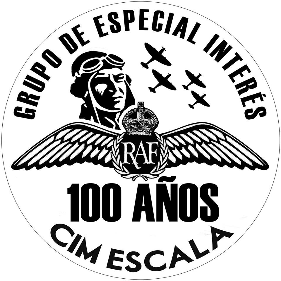 CC_Escala's tweet photo. Diseño del premio para el grupo de especial interés "RAF 100 años" del XXII CIM Escala 2019, obra de Antonio Ramil Seijas https://t.co/gHaIezPUN3