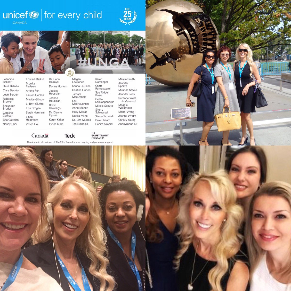 HollyMiklas's tweet photo. Celebrating #IWD2019 ⁦@globeandmail⁩ ⁦@CanadaDev⁩ @UNICEFCanada⁩ #the25thteam  Thank you!! Terrific team, important initiatives, amazing memories❤️#SDGs #girlpower #investingirls ⁦@liza_m2015⁩ ⁦@FionaHaftani⁩ ⁦@MacDonaldTamara⁩ ❤️Vivien https://t.co/oYGbLDsmAX