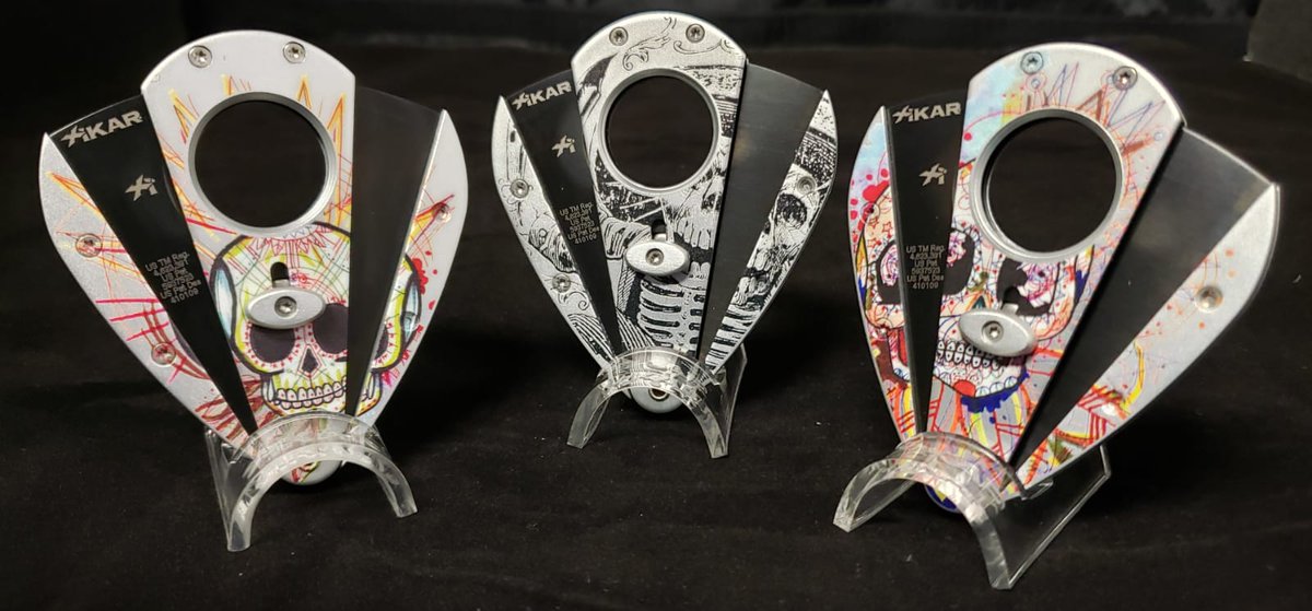 NottinghamCigar's tweet photo. XIKAR Releases Las Calacas Xi1 Cutter Series. Now available at all 3 locations of Nottingham Cigars &amp; Pipes. https://t.co/yeyZnuS9XN