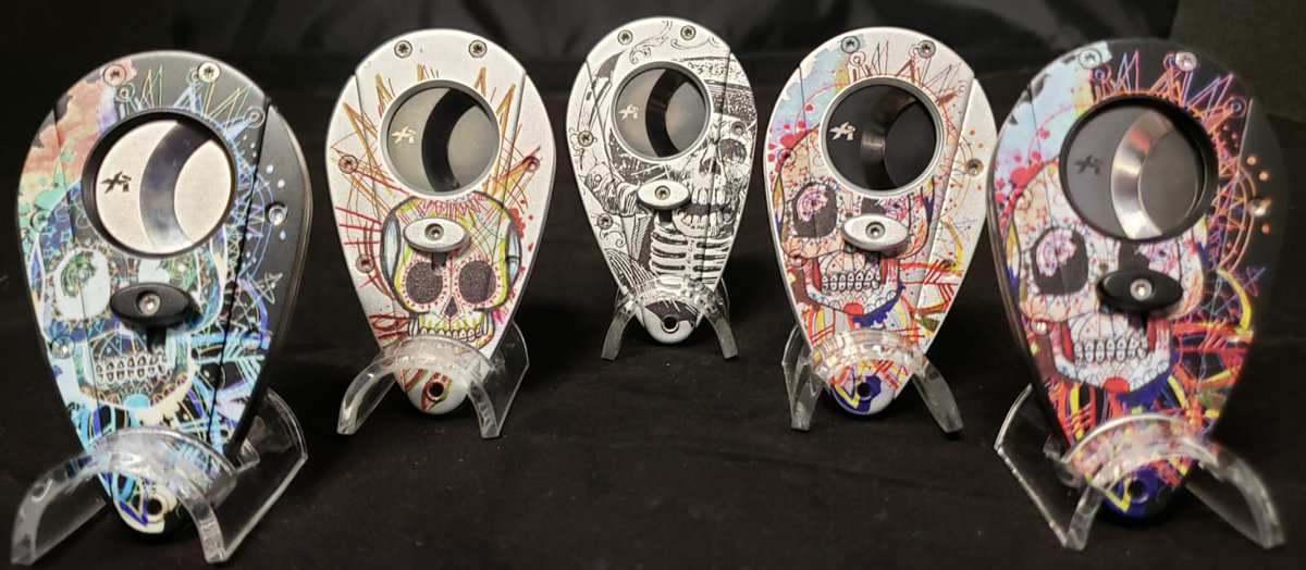 NottinghamCigar's tweet photo. XIKAR Releases Las Calacas Xi1 Cutter Series. Now available at all 3 locations of Nottingham Cigars &amp; Pipes. https://t.co/yeyZnuS9XN