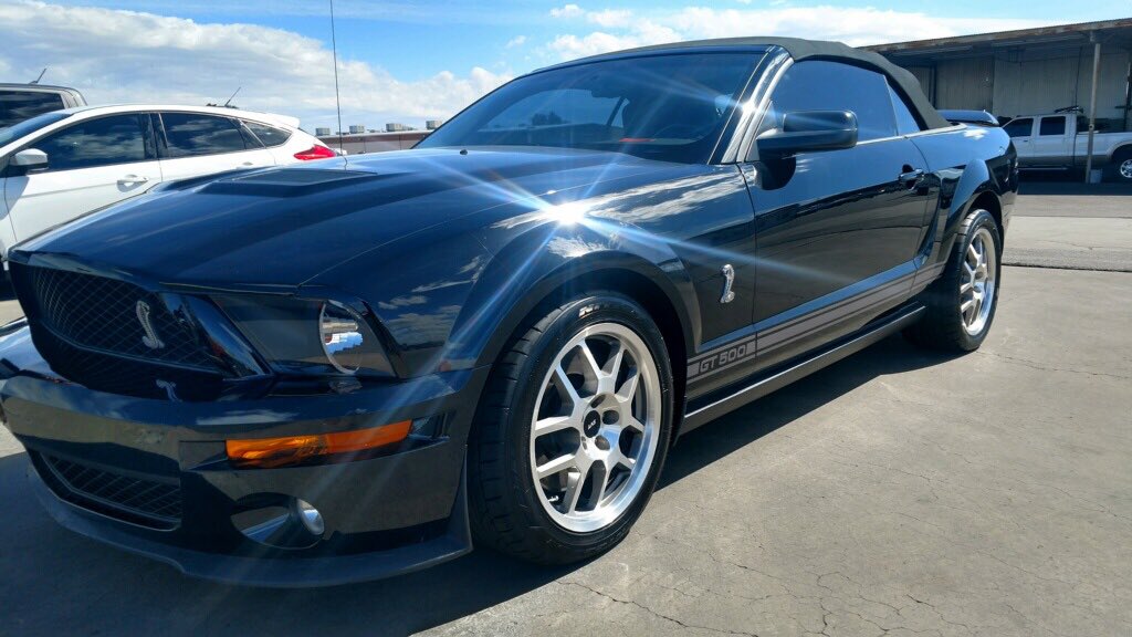 theMarcelosFarm's tweet photo. Coming to our Farm next week from Arizona. 

#2007 #gt500 #shelby #mustang #convertble #supercharged #boosted #blower #musclecar #www.drpetemarcelo.com #rides #gt500 #2007 #convertible #shelby #mustang #cobra #svt #supercharged #boosted #6speed #clutch #over #500hp #ford https://t.co/Gi0dKx1FUl