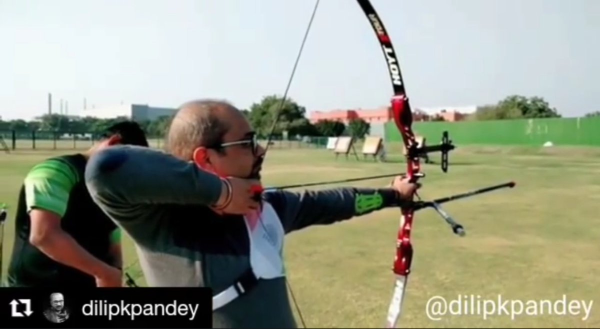 ArcheryInIndia's tweet photo. Congrats to the #Archer @dilipkpandey for being given an opportunity to hit a #target in political space of NE Delhi. We urge all #archery fraternity to lend their support to this fine sportsman, and an amazing human being, who also helped shaping #DelhiGovt's #SportsPolicy🎯#AAP https://t.co/2VvIzmDWHZ