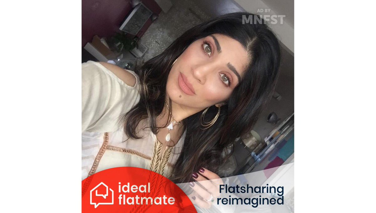 Find your perfect home through UK’s first flatmate matching website and join MNFST's new campaign with #IdealFlatmate 🏠  
Download the MNFST app to spread the word and get fairly paid 💰 mnf.st/share/q58yNA__…