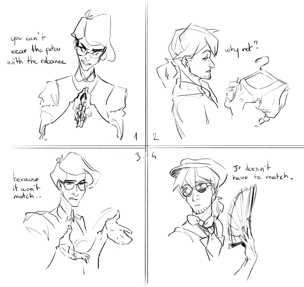 I rerewatched code U.N.C.L.E tonight and there's sooooo many scenes I want to redraw with DICE and R. The humour and alchemy in this movie is just 👌👌👌 