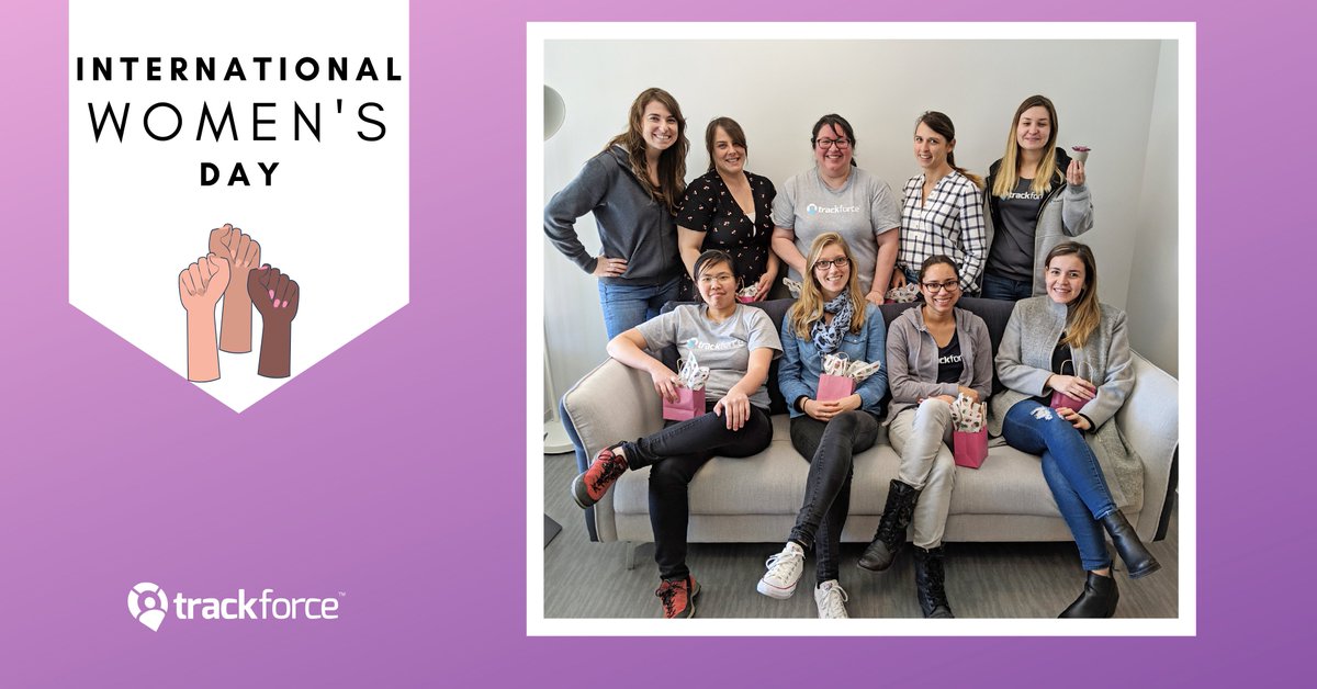 ¡Feliz #DiaInternacionalDeLaMujer estamos orgullosos de las mujeres trabajadoras en el equipo de Trackforce!