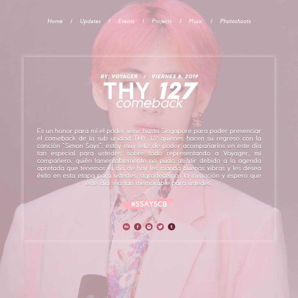 VOYAGER1N2's tweet photo. ㅤ  ㅤ— ❪🔭❫; #SSAYSCB

Seguimos, seguimos. Hoy me encuentro en el debut de los chicos de 𝐭𝐞𝐜𝐡𝐧𝐨𝐜𝐢𝐭𝐲, los cuales nos han invitado varias veces a sus eventos y agradecemos por ello. Una canción excelente, 𝐒𝐢𝐦𝐨𝐧 𝐒𝐚𝐲𝐬, no dejo de escucharla. Muchos éxitos. https://t.co/lYTSbS1FJ5