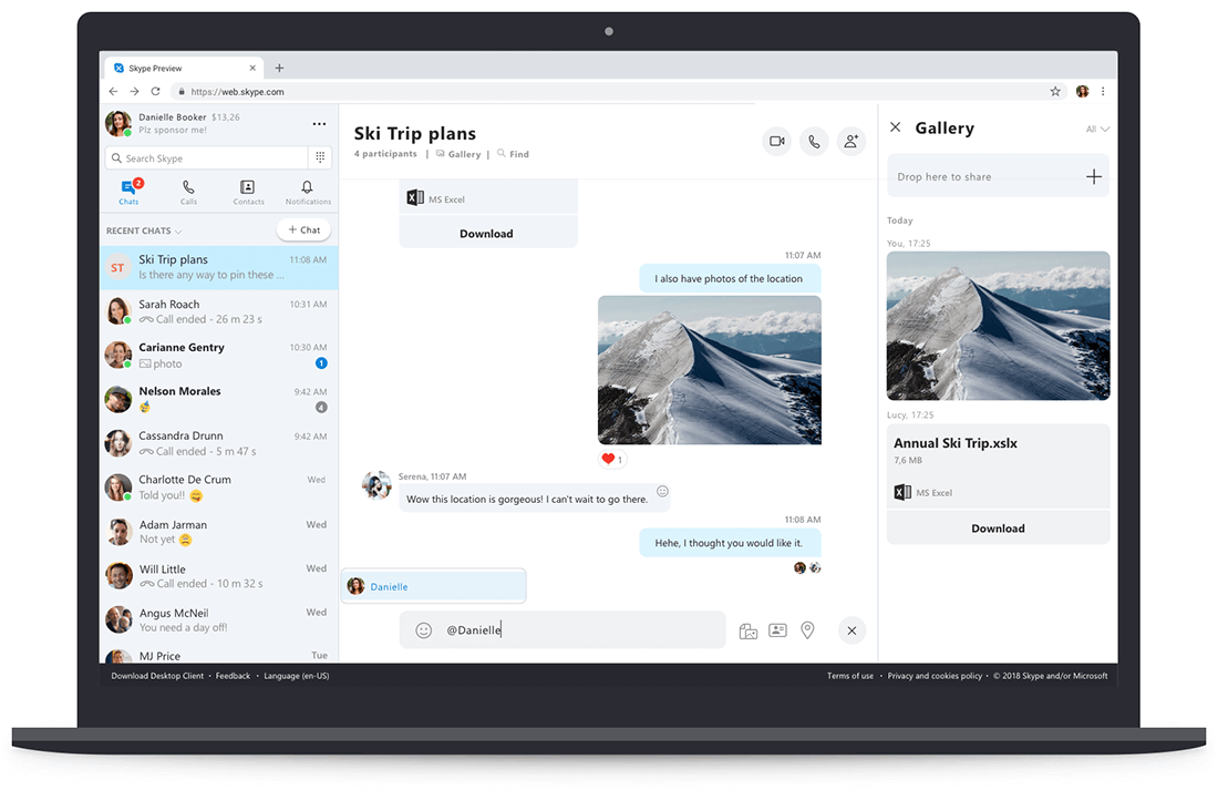 arabhardware's tweet photo. #ميكروسوفت تُطلق خدمة #SkypeforWeb لتُنافس #GoogleDue
https://t.co/0p6xWtQUBo https://t.co/q5UAk4oQZG