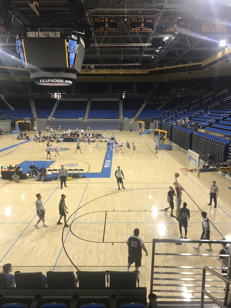 Games kicked off for the <a href="/NIRSARegionVI/">NIRSARegionVI</a> Basketball Tournament at <a href="/UCLARec/">UCLA Recreation</a>