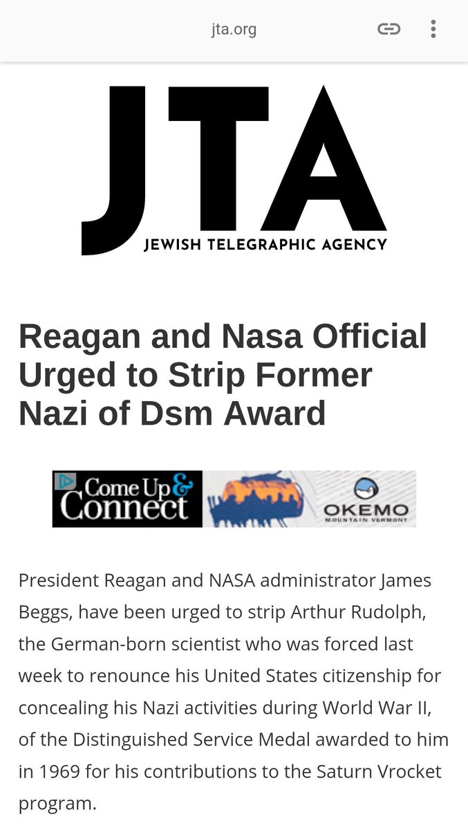 75. Let Nazi scientist leave the US without trying him and also refused to strip Nazi scientist of a medal. http://www.writing.upenn.edu/~afilreis/Holocaust/nasa-nazis.html