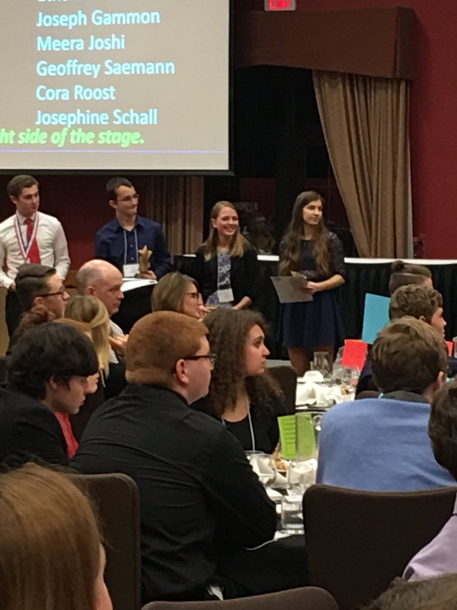 annettevanhook's tweet photo. Josephine Schall from Dodgeland High School is recognized as our Top Scholar at the Wisconsin State Academic Decathlon competition.  #WeAreDodgeland https://t.co/pRwqY59nwy