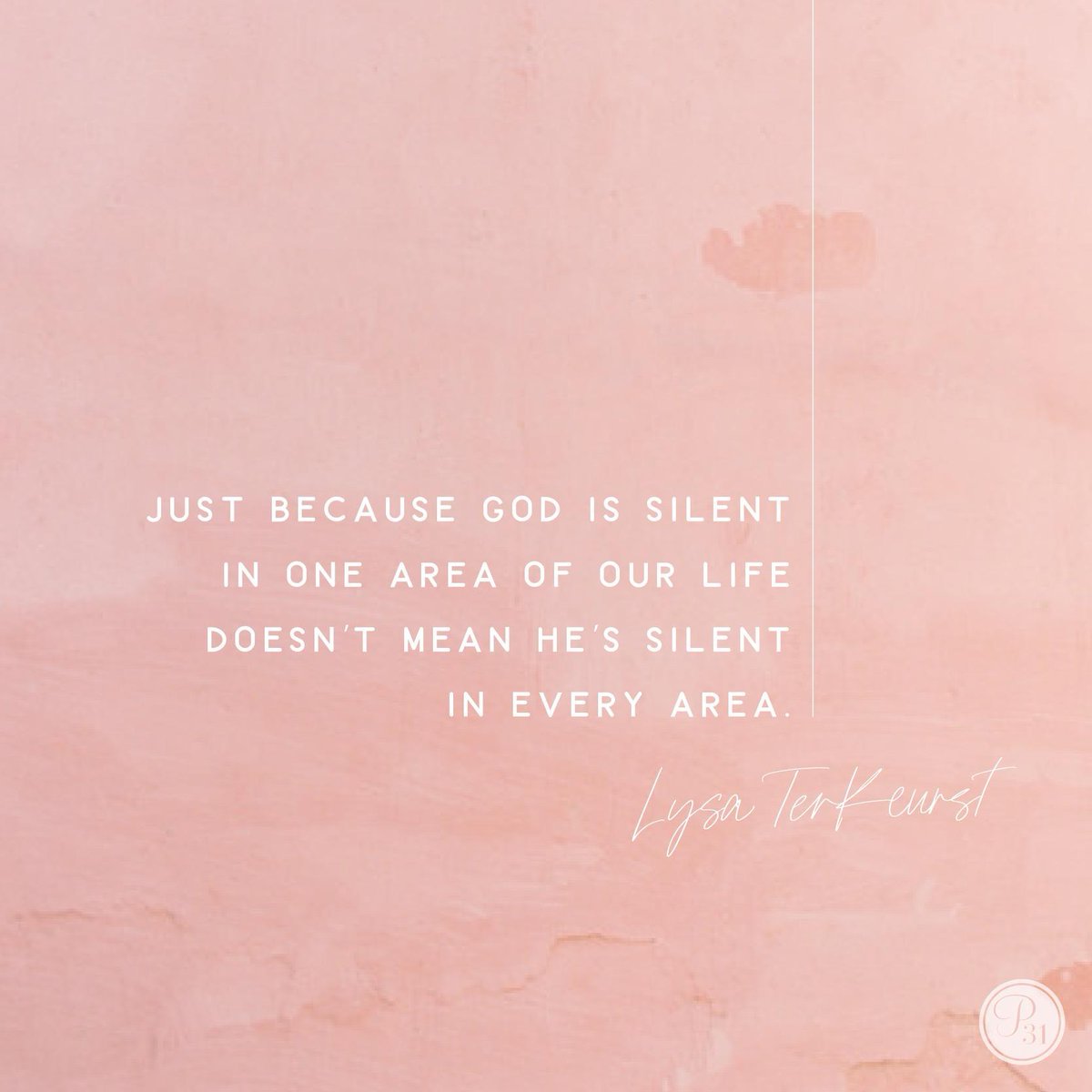 LysaTerKeurst's tweet photo. It's easy to get discouraged in waiting seasons. That's why it's wise to fill the gap between here &amp; there by proclaiming every hint of God’s activity. We can make a list &amp; acknowledge that just because God is silent in one area of our life doesn’t mean He’s silent in every area. https://t.co/cEREmawq6M