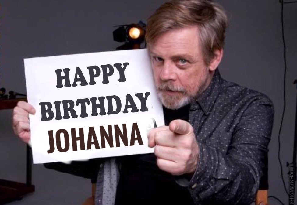 jcghunt12's tweet photo. @HamillHimself Thank you so much for the birthday wishes! I’m glad I didn’t have to “Force” it out of you 🤣🤣 https://t.co/11pNODjcpj