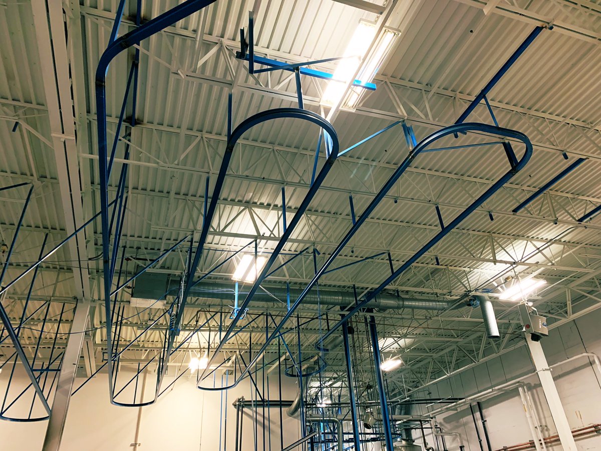 ICSSConveyor's tweet photo. New monorail and sort on belt conveyor systems for @Clean_Uniform  at the Saint Louis location. https://t.co/ObB4d0s549