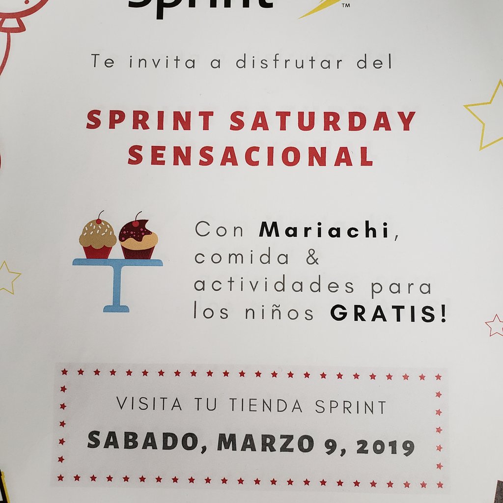 MercedSprint's tweet image. Tomorrow Sprint is having a Mariachi band, face painting for the kids and cupcakes. Come bring the kids and family and enjoy the day with us