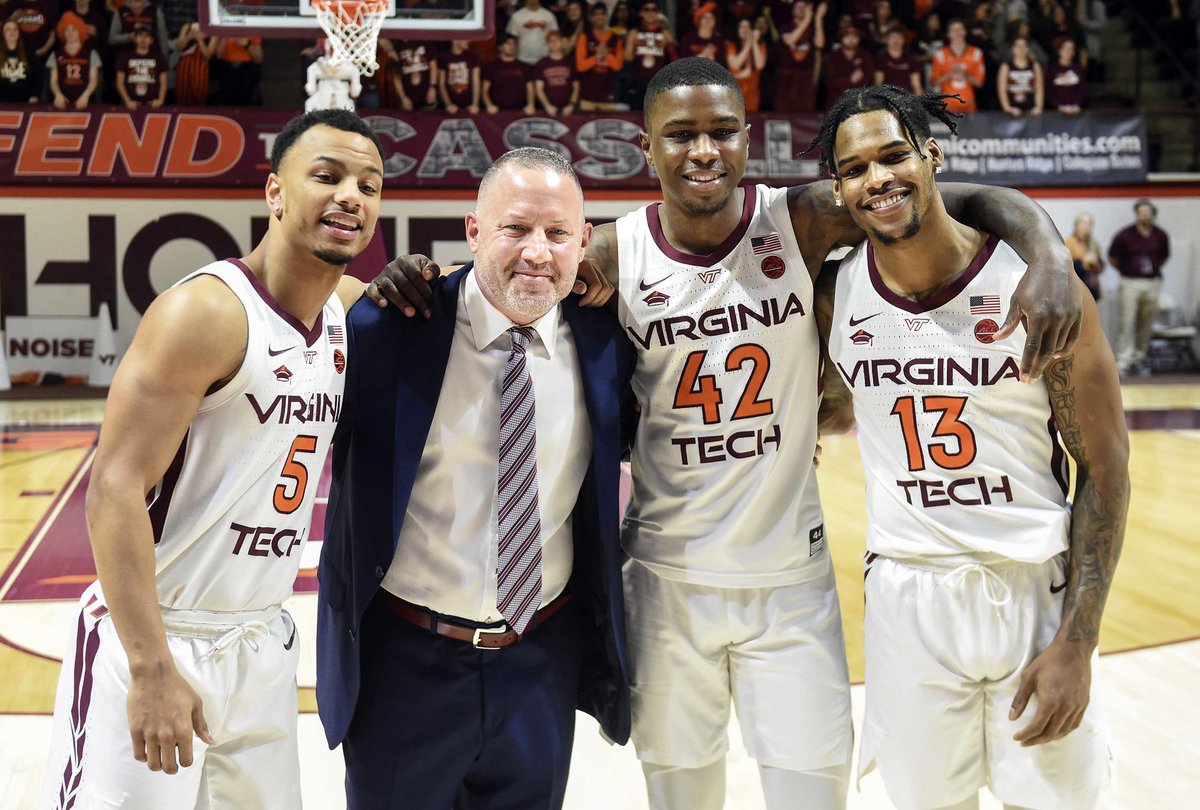 The #Hokies get the win on Senior Night!

No. 15 <a href="/HokiesMBB/">Virginia Tech Men's Basketball</a> went 14-of-26 from deep, defeat Miami 84-70. 

#ACCMBB