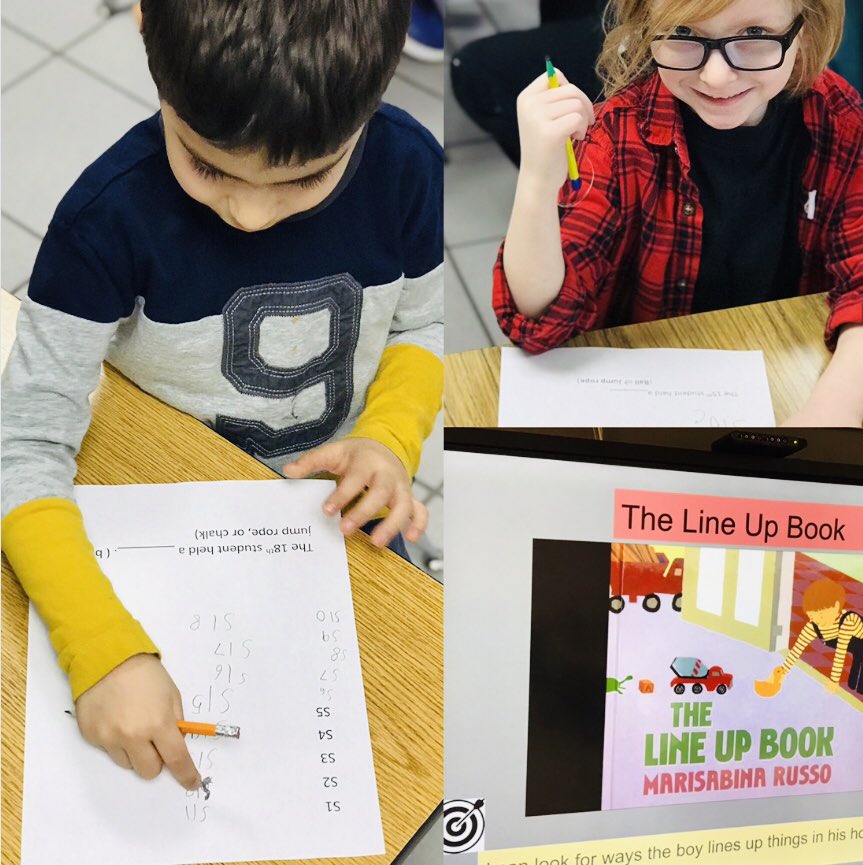lesliewildman1's tweet photo. Kindergarten #sharks prove their mathematical thinking with pictures, numbers and words! #lineupexemplar #patternshelp #candokids @VBGifted #startwithgoodliterature #getthemstarted https://t.co/AmK1QQRzrV