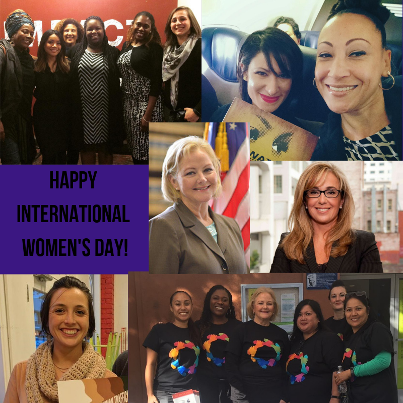 HEATWatch's tweet image. Happy International Women's Day! We are so proud of the amazing women who have worked to #StopHEAT in #AlamedaCounty. @AlamedaCountyDA Nancy O'Malley has been a trailblazer on the path to end #humantrafficking, so that women and girls (and ALL people) can #befree. #IWD2019