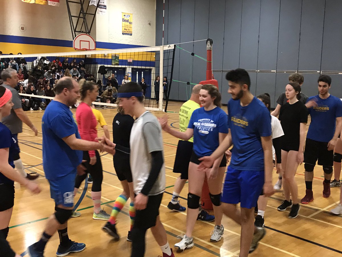 A great volleyball game at <a href="/HBBeal/">H. B. Beal Secondary</a> this morning - Teachers vs Students! With all proceeds from the game going to <a href="/one_run/">OneRun…</a>, everyone wins! 🏐 🏆👍