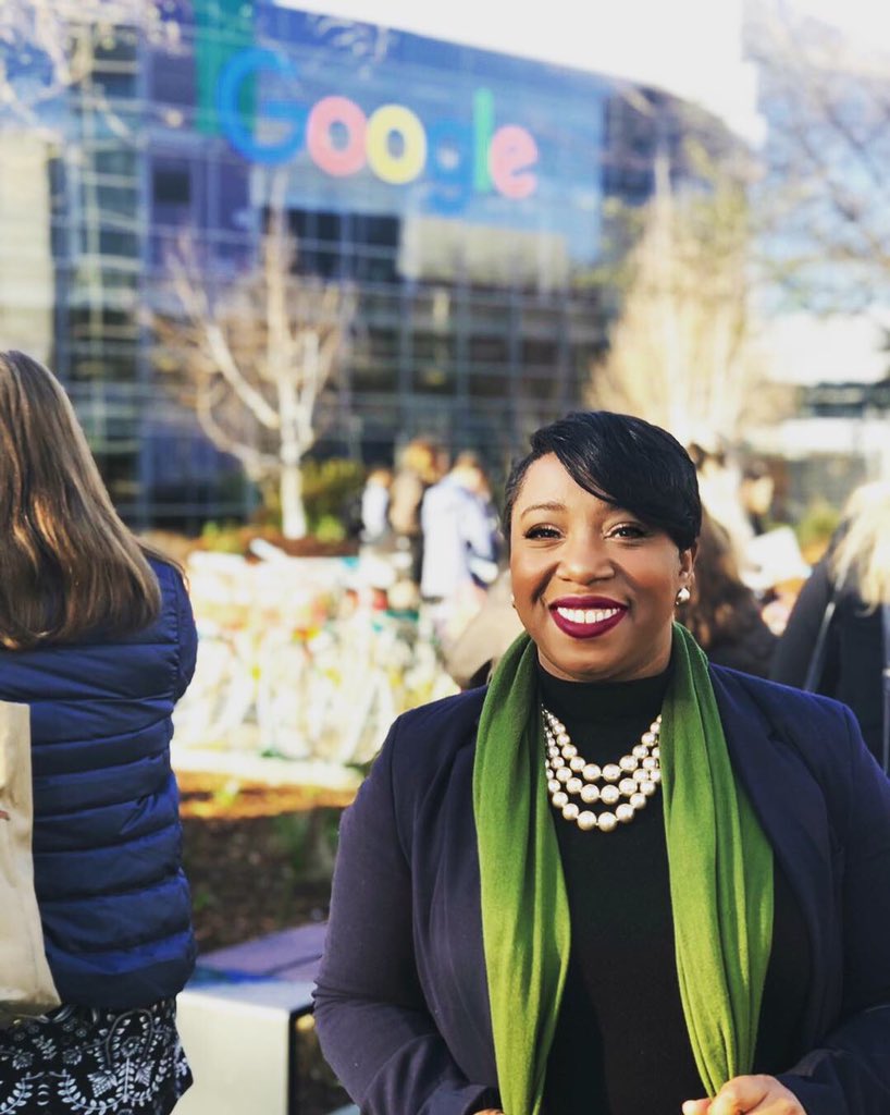 LetitiaCClark's tweet photo. Happy International Women’s Day. I spent the day at Google with community college colleagues and was reminded that women, in every space and every place, make a difference. #womenshistorymonth #internationalwomensday #interactgoogleday #communitycolleges https://t.co/GFUfAm2EBY