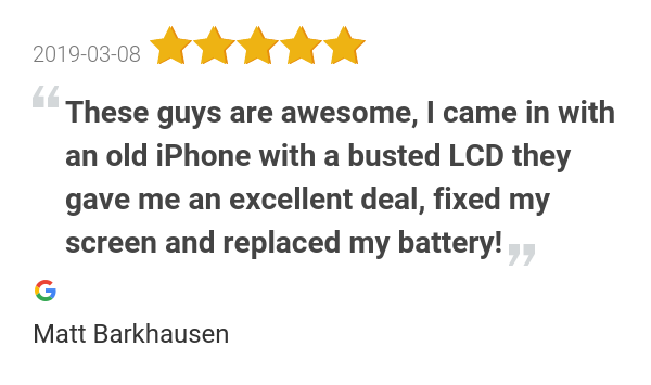 dpglendale's tweet photo. New 5.0-star Review: "These guys are awesome, I came in with an old iPhone with a busted LCD they gave me an... https://t.co/MJVTYmpaUv