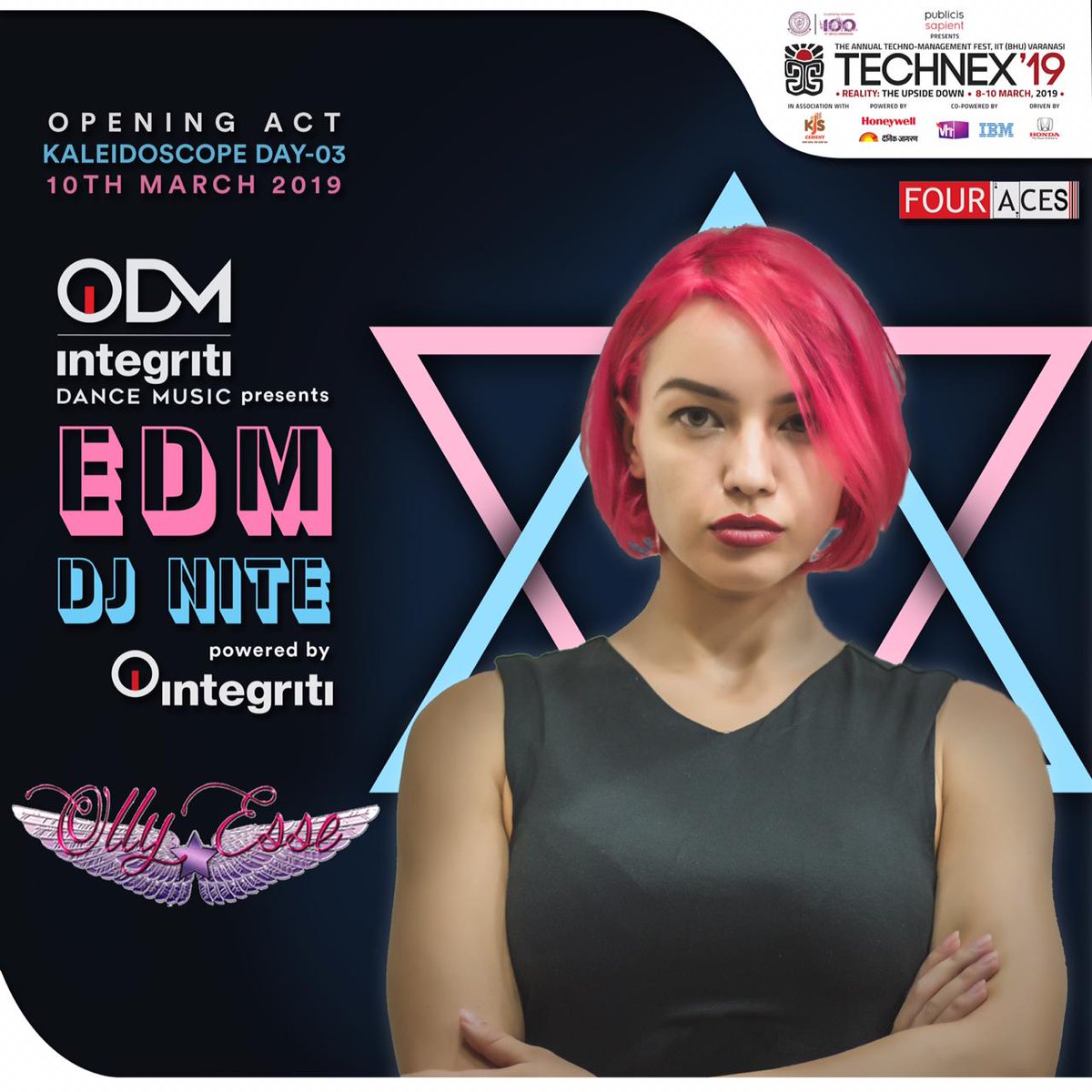 Boost up your nerves as Technex'19 reveals the Opening Act of Kaleidoscope Day 3 - IDM presents EDM DJ Nite by OLLY ESSE, powered by Integriti

#StayTechnexed #Technex19
#Reality #TheUpsideDown #IDM #IntegritiDanceMusic #integriti #ollyesse