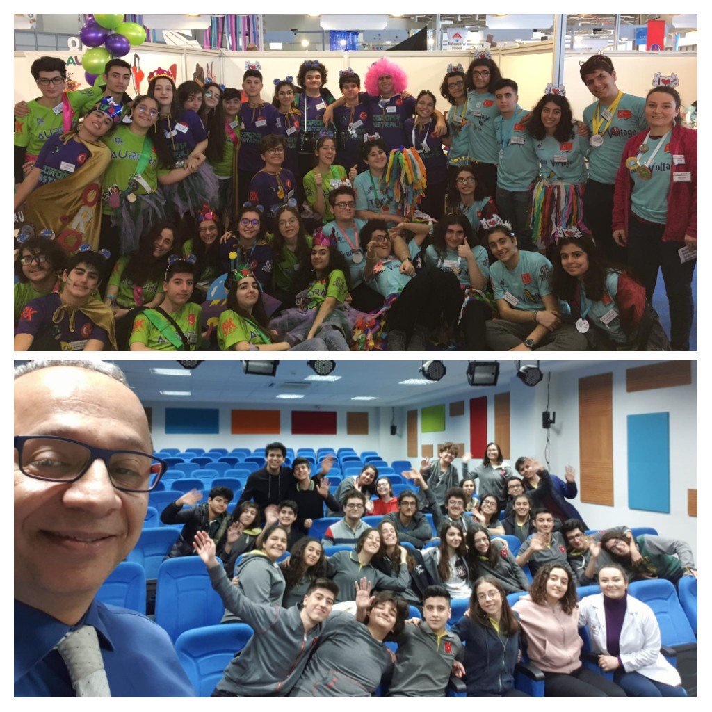 Okulumuz robotik takımları Bilim Kahramanları Buluşuyor/First Lego League 15. Sezon Ulusal Turnuvasında Fuar İzmir'de hazırlar.
Diyarbakır'dan İzmir'e kalbimiz onlarla...💙💜💚

Şampiyonluk Ruhu yanınızda olsun🏆🥇🏅