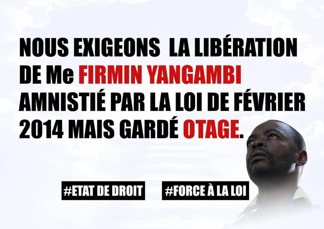 Congo34577959's tweet photo. Libérez @FirminYangambi https://t.co/HXhcFdSr2w