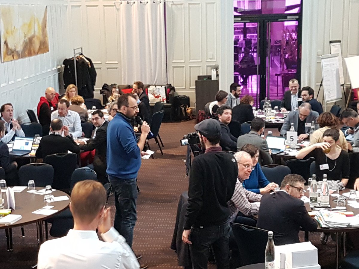 C'est parti pour le jour 2 du Hackathon des notaires. #hackathondesnotaires, #Notaires2D