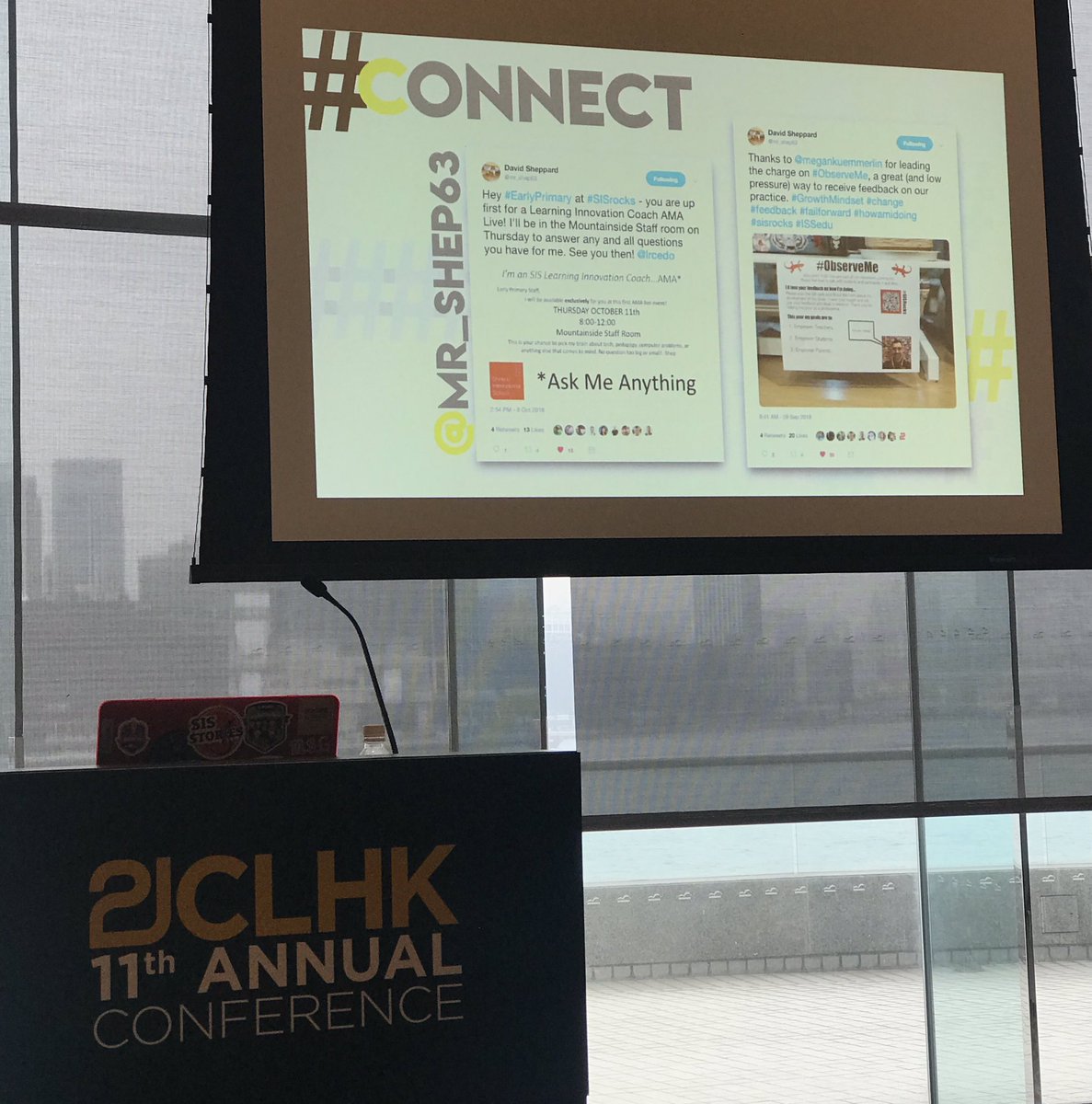 @cecigomez_g helping us understand the power of #socialmedia 2 #deprivatize #empower #share & #connect to #levelup our #classroompractices & those of friends around the world #desc #sisrocks #21clhk