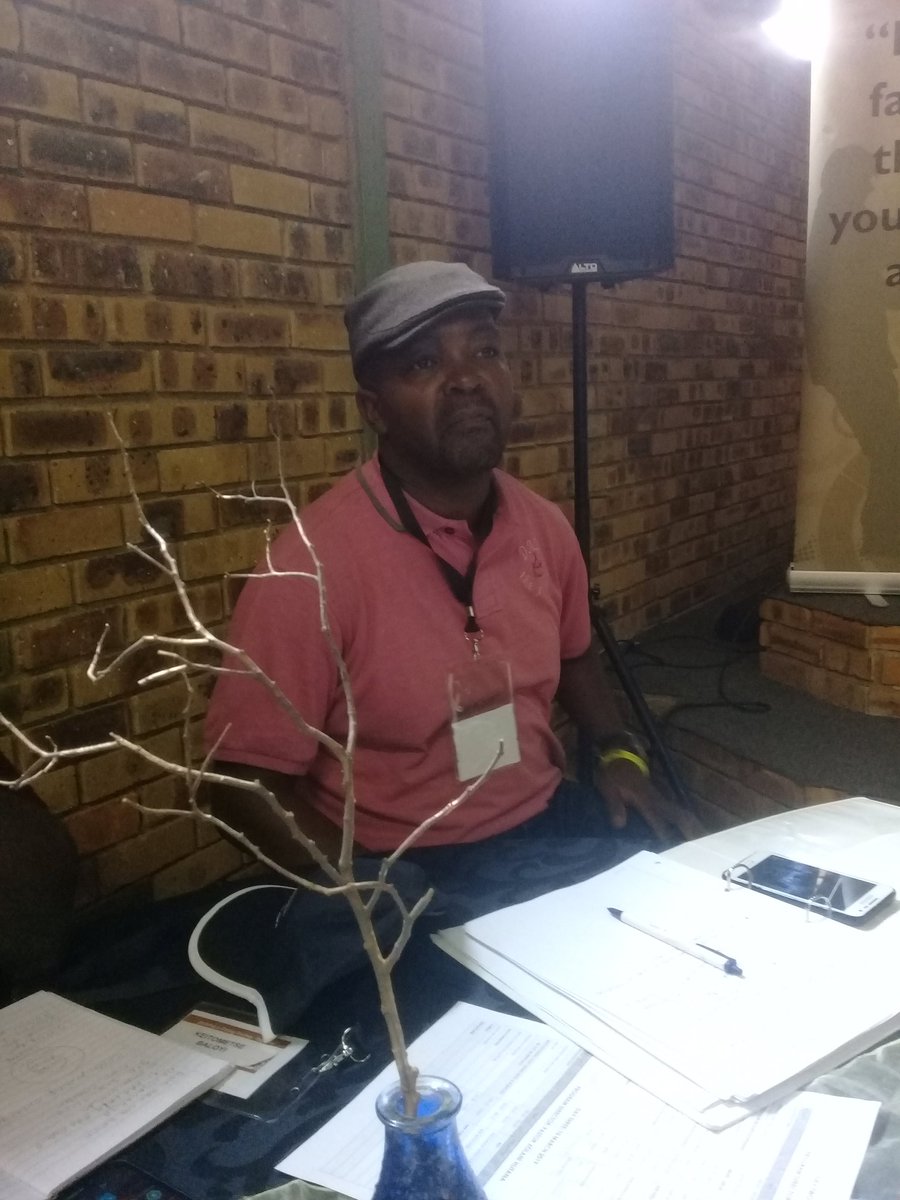 BernardMSithole's tweet photo. Mr. @MeshKekana from @DadsinthePic has raised a valuable point on #GBV Gender Based Violence that the bottom line is that "IT SHOULD BE CONDEMNED BY US MEN AT ALL COSTS". #DSDMENSCAMP #DadsInThePicture #MensConference2019 @zibuse @The_DSD @gpgSocDev https://t.co/DOtWZNTrH9
