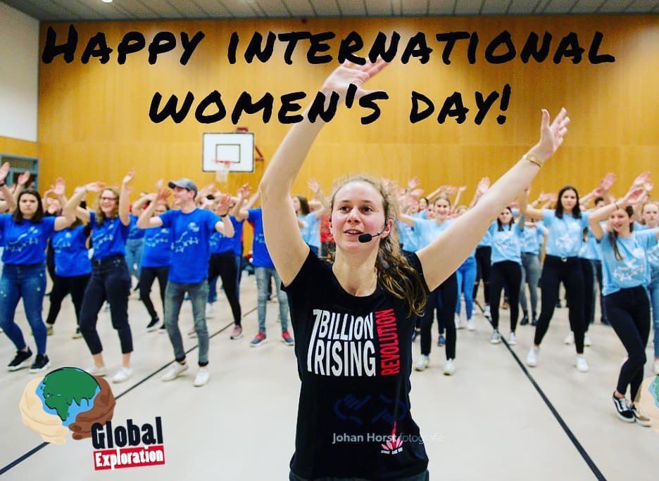 VDay's tweet photo. "Happy #InternationalWomensDay! We Rise with #1BillionRising! #TogetherOneWorld" - @globalexploration_, #Netherlands
.
#IWD2019 #RiseResistUnite #RiseInSolidarity #UntilTheViolenceStops https://t.co/VU2ie3eDzA