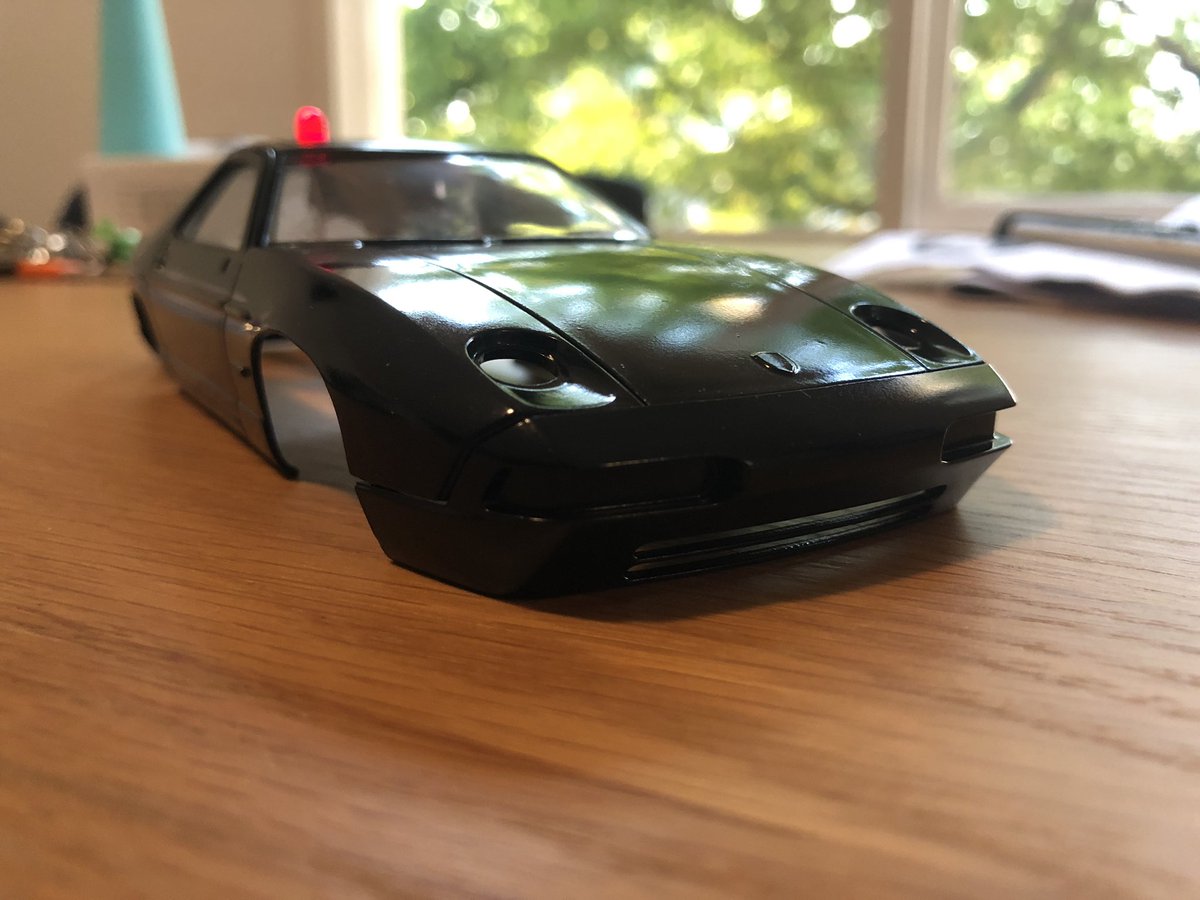 sean_tagg's tweet image. Early stages of the #chaseHQ build. Added a flashing 3v police light. #taito #model #building @danclarke 👀