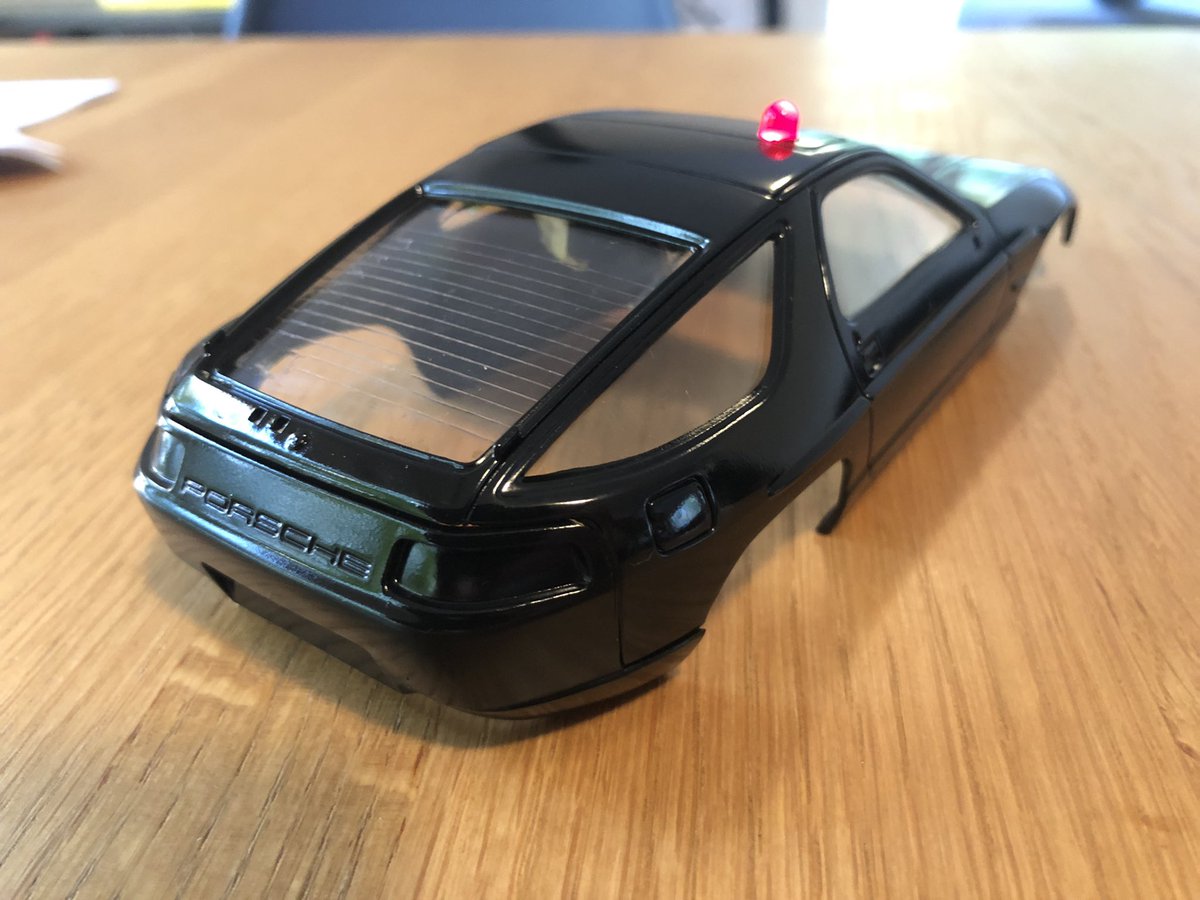 sean_tagg's tweet image. Early stages of the #chaseHQ build. Added a flashing 3v police light. #taito #model #building @danclarke 👀