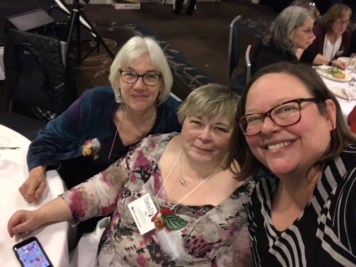 ilanzinger's tweet image. So much fun and great conversations with #bctfwomen