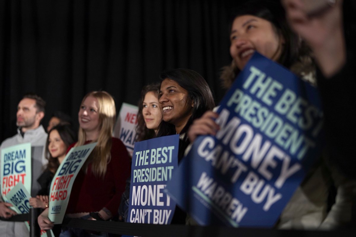 ewarren tweet picture