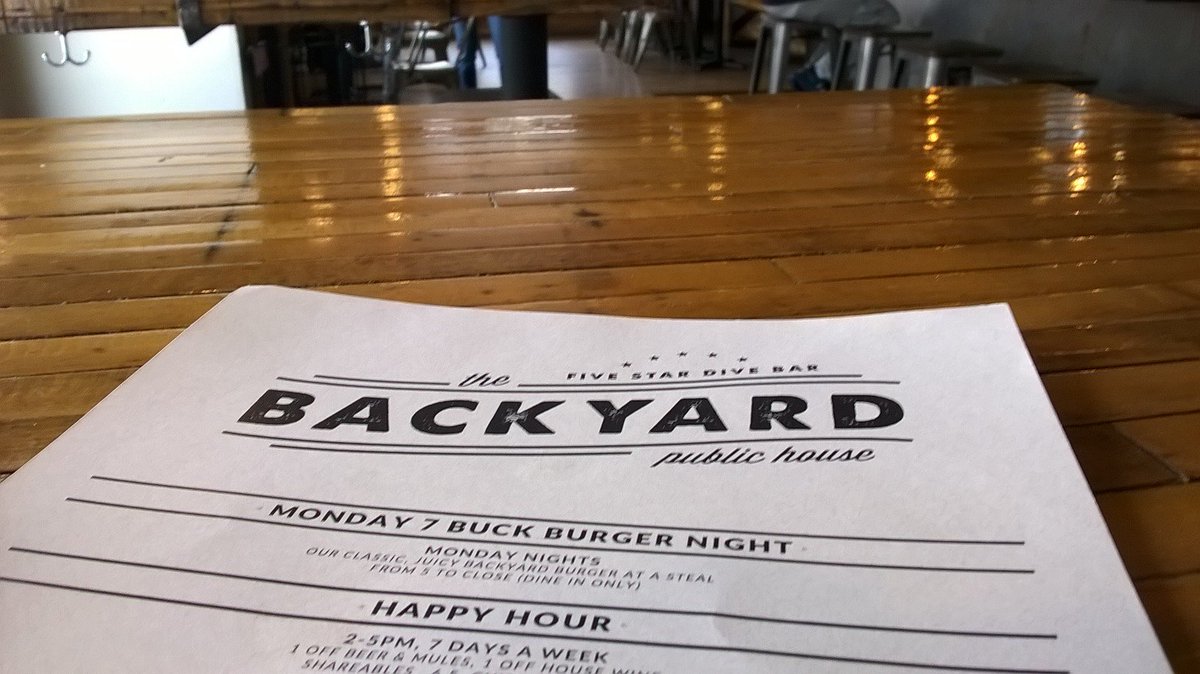 #TheBackyardPublicHouse 

#GoLocal #Spokane