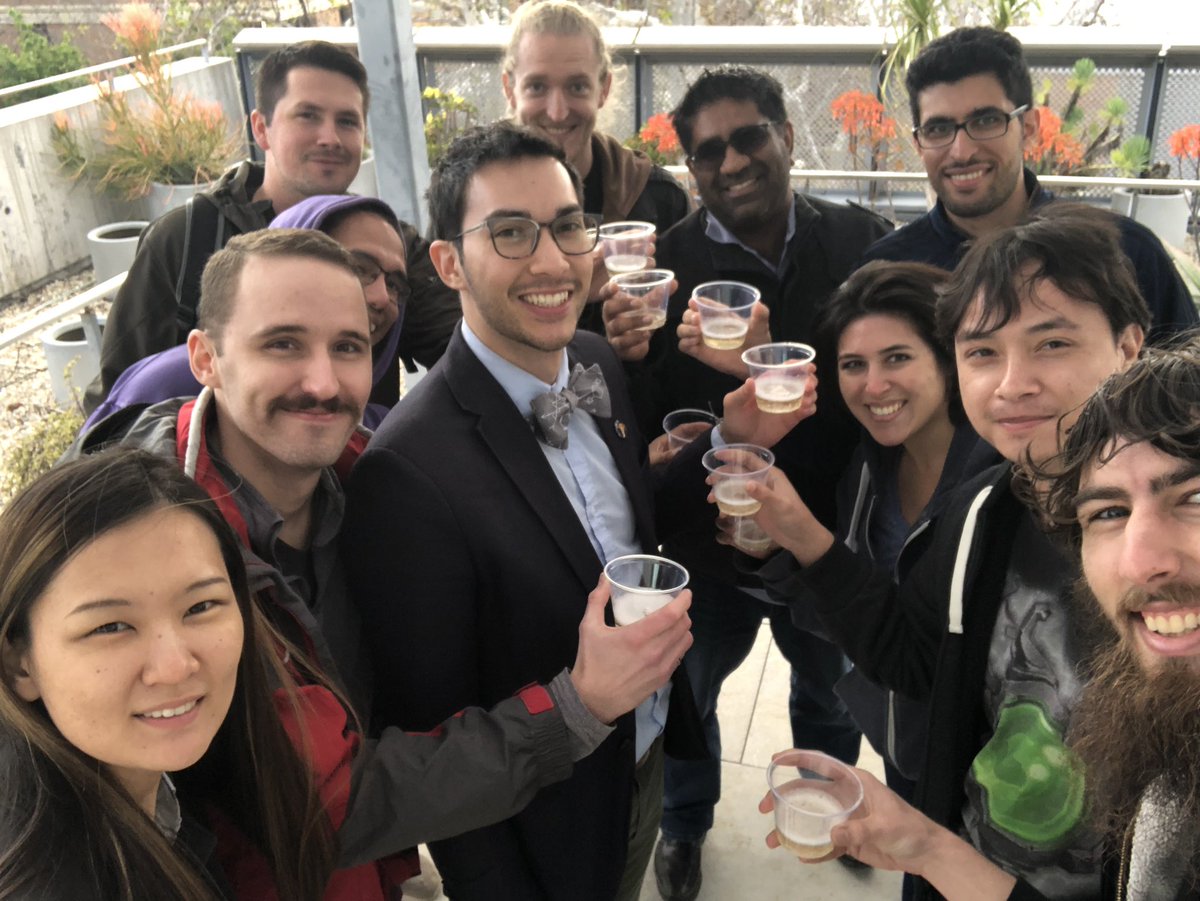 It’s Trevor’s turn!  Congrats to Dr Clark for defending his thesis!   Off to Sandia National Lab he goes!