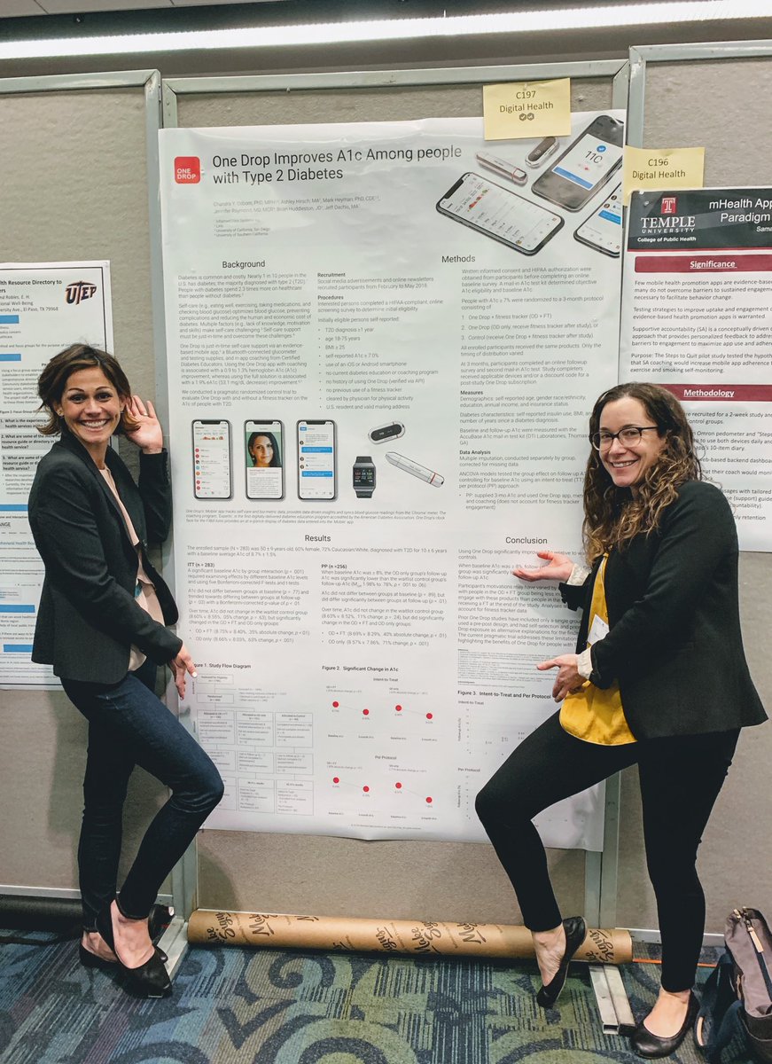 chandraosborn's tweet photo. One Drop’s first RCT with a complete control group & lab A1c finds people with #t2d & a >8% A1c at baseline had up to a 1.98% lower 3-mo A1c than controls.📉
@onedroptoday #sbm2018 #diabetes #type2diabetes #PWD #digitalhealth #mHealth #health #tech #healthtech #science https://t.co/7ebyQcIAyJ