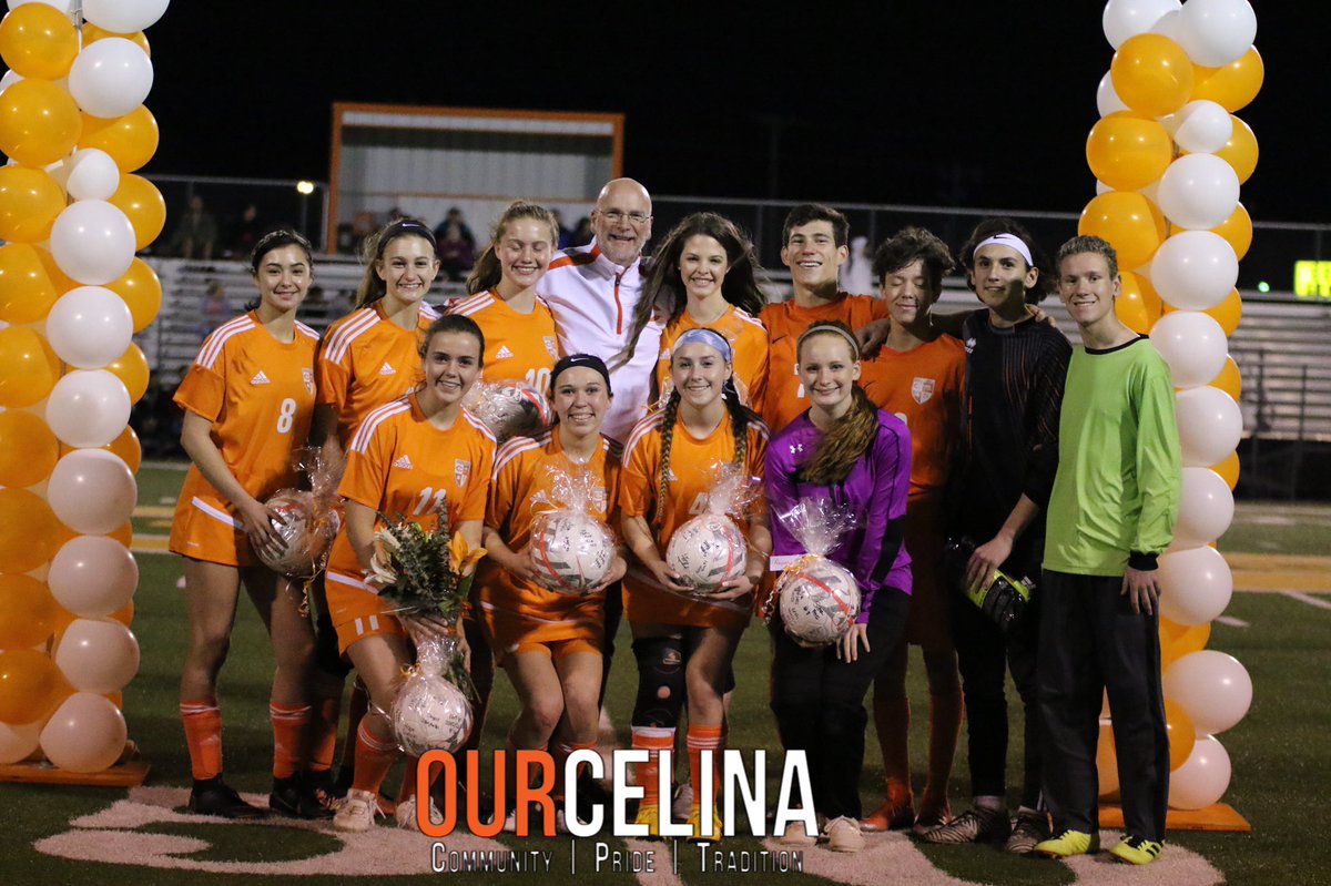 OurCelina's tweet photo. Senior Night for Celina Soccer!   @OurCelina @CelinaISD @Ktayb2  @ALCave01 @Haymakers23 https://t.co/0YnlL0tTad