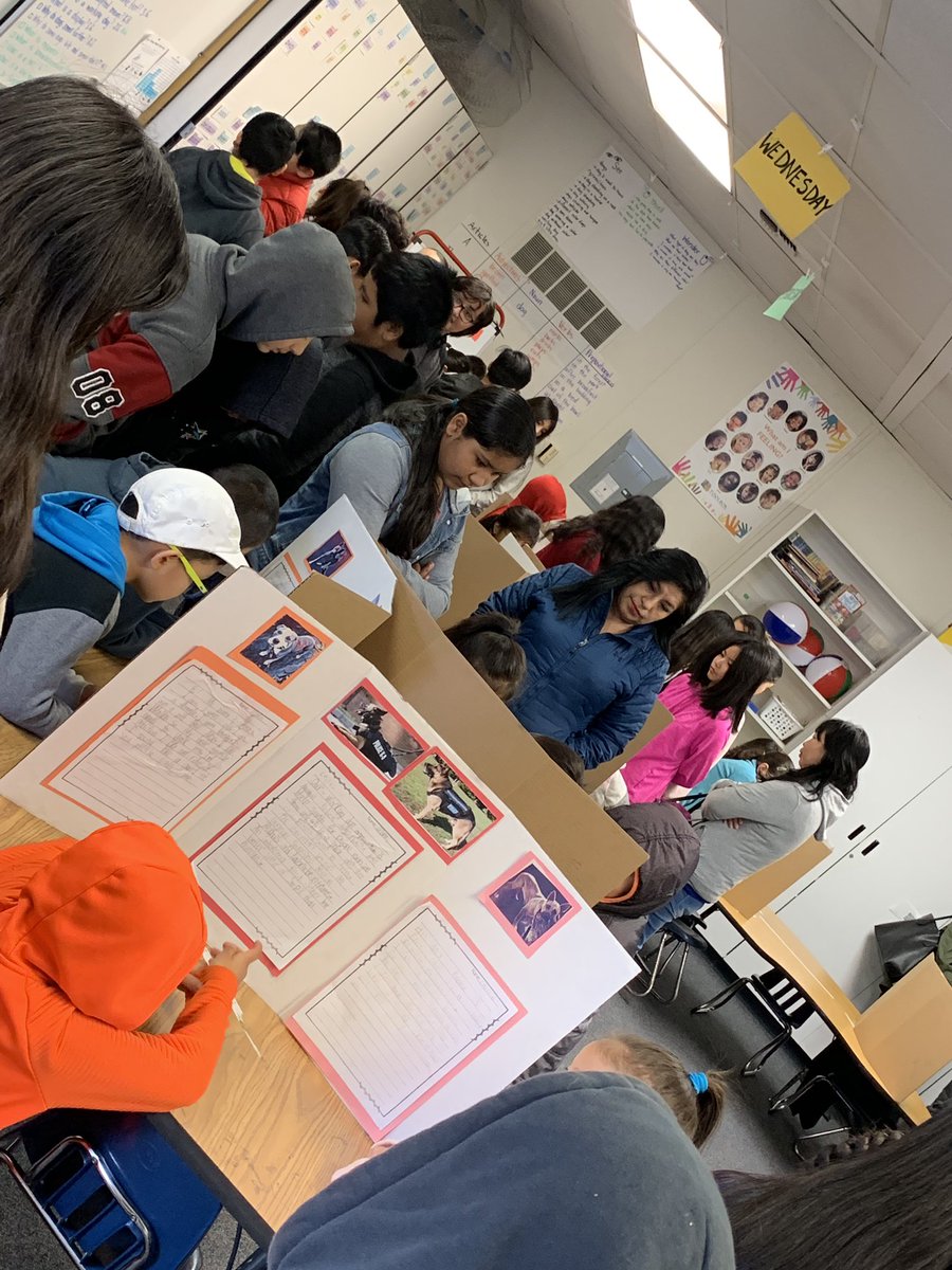 rena8313's tweet photo. So much fun sharing why all dogs are not created equal with our families and buddies today! @KSmithSchool https://t.co/F9n1NPhMJW