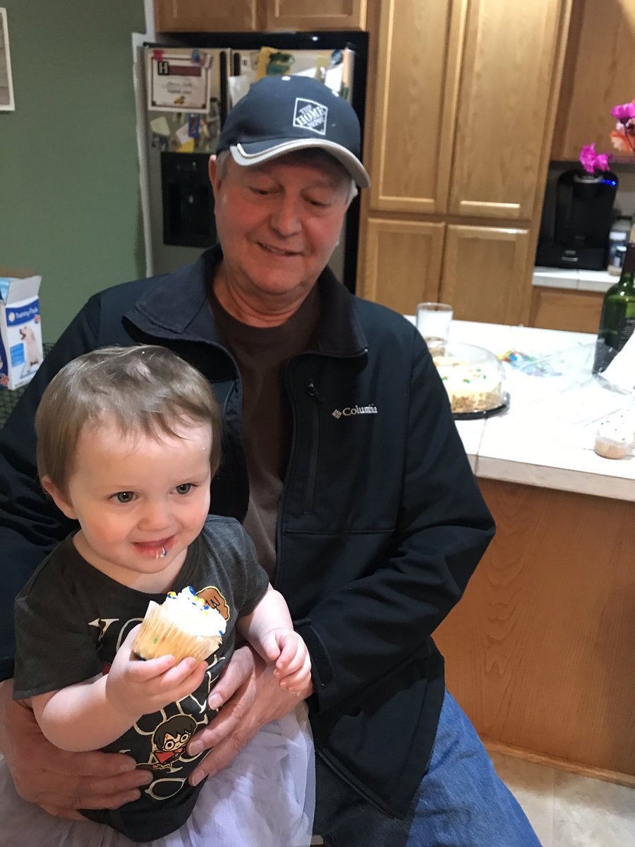 Katie_S_Slack's tweet photo. My parents came for a visit tonight and my Dad’s hat made my heart happy! He’s so supportive of my career and my biggest fan! He’s always there pushing me to be the best version of myself. Love you Dad! #hehasmyback #RoleModel #DepotLovingDad #grit #Integrity https://t.co/5A525JAVFG